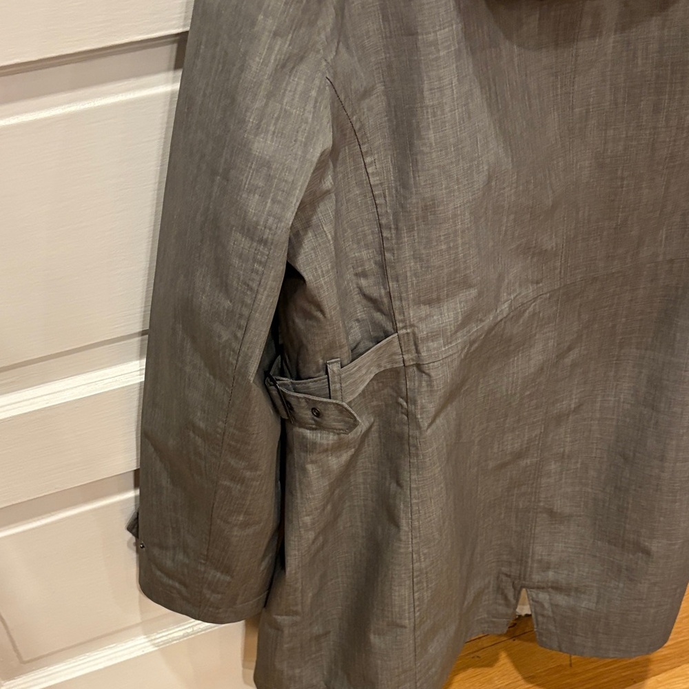Kirkland Signature Gray Women's Trench Coat - Picture 12 of 16